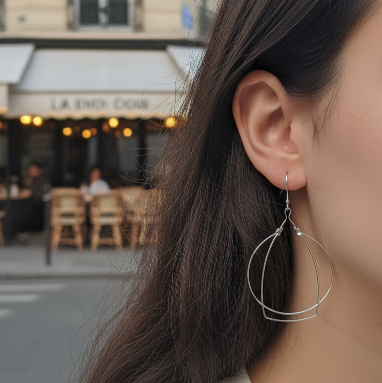 Boucles d'oreilles Éclipse
