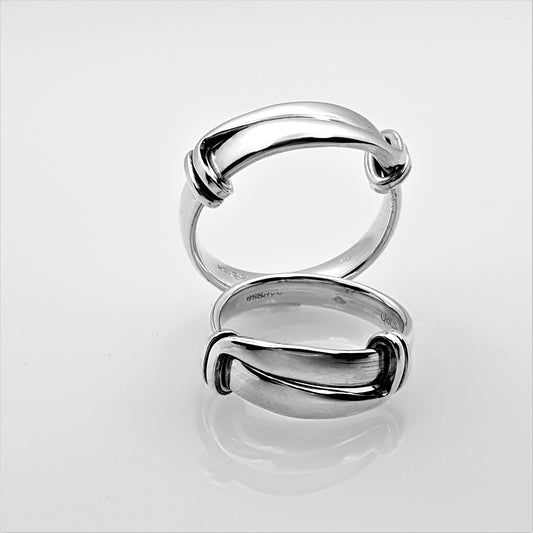 Bague Double Coulissante