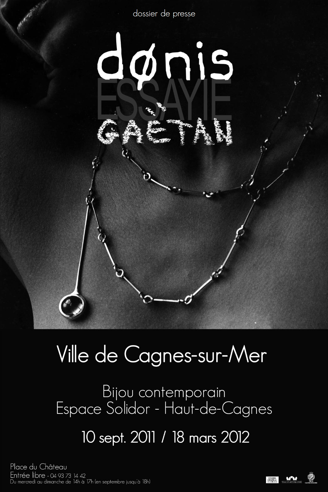 Denis Essayie Gaëtan Espace Solidor à Cagnes-sur-Mer
