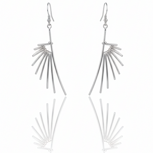 Boucles d'oreilles Plume